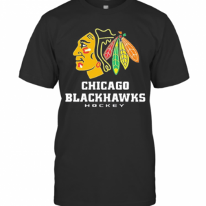 Logo NHL Chicago Blackhawks Hockey T-Shirt