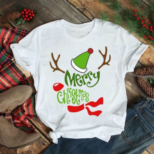 Long Merry Christmas Reindeer Xmas shirt