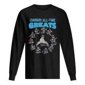 Los Angeles Chargers Players All Time Greats Signatures shirt Los Angeles Chargers Players All Time Greats Signatures shirt