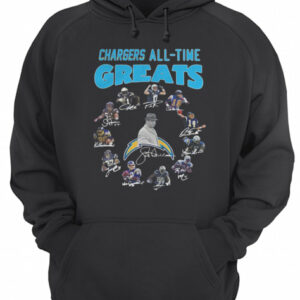 Los Angeles Chargers Players All Time Greats Signatures shirt 2 Los Angeles Chargers Players All Time Greats Signatures shirt 3