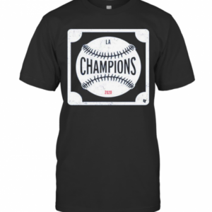 Los Angeles Dodger Champions 2020 Baseball T-Shirt