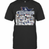 Los Angeles Dodgers 2020 World Series Champions Beat Tampa Bay Rays MLB T-Shirt
