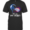 Los Angeles Dodgers And Los Angeles Clippers It’S In My Heart T-Shirt