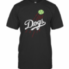 Los Angeles Dodgers Dogs Baseball T-Shirt