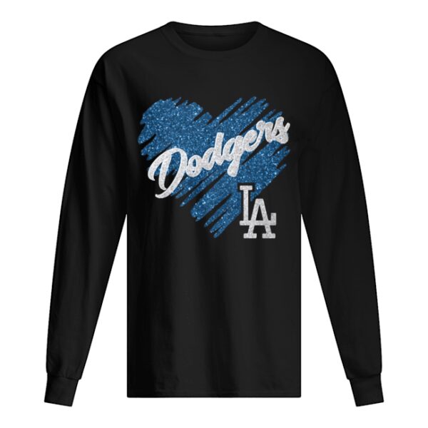 Los Angeles Dodgers Heart shirt