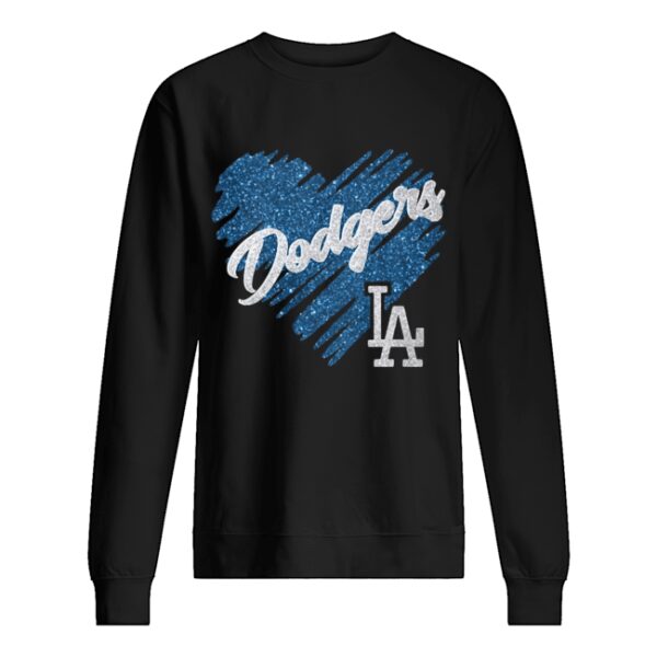 Los Angeles Dodgers Heart shirt