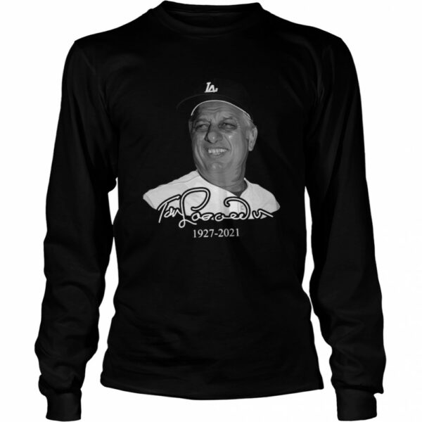 Los Angeles Dodgers Tommy Lasorda 1927 2021 shirt