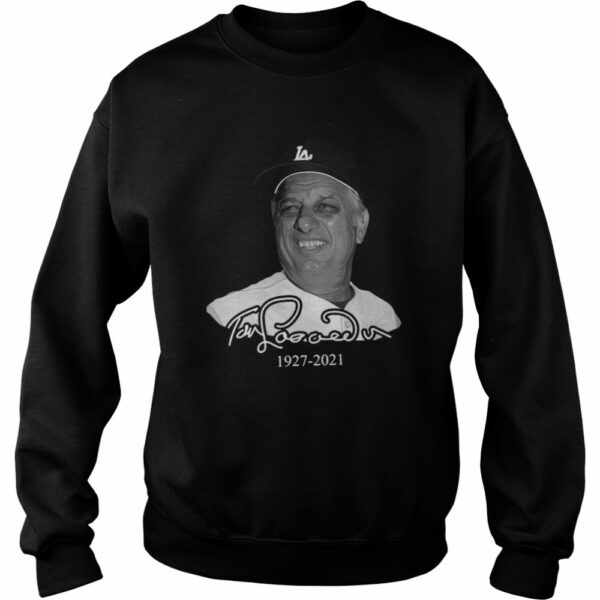 Los Angeles Dodgers Tommy Lasorda 1927 2021 shirt