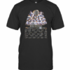 Los Angeles Dodgers World Series 2020 Champions Signatures T-Shirt