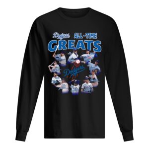 Los Angeles Dodgers all time great players signatures shirt Los Angeles Dodgers all time great players signatures shirt