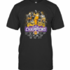 Los Angeles Lakers 2020 NBA Champions Signature T-Shirt