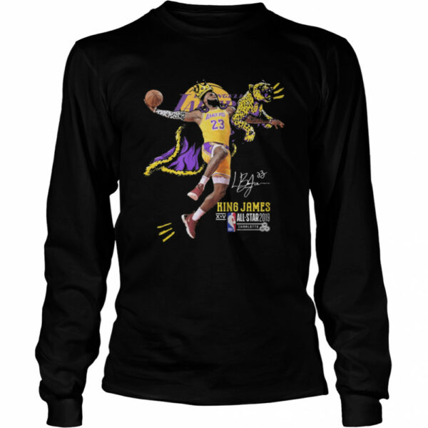 Los Angeles Lakers King James all star 2019 signature shirt