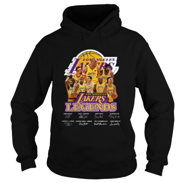 Los Angeles Lakers Kobe Bryant Magic Johnson Jerry West Elgin Baylor shirt