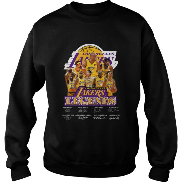 Los Angeles Lakers Kobe Bryant Magic Johnson Jerry West Elgin Baylor shirt