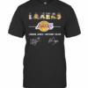 Los Angeles Lakers Lebron James Anthony Davis Signatures T-Shirt