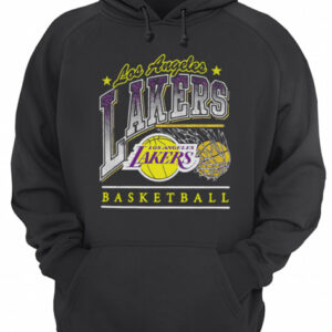 Los Angeles Lakers Purple Basketball shirt 3