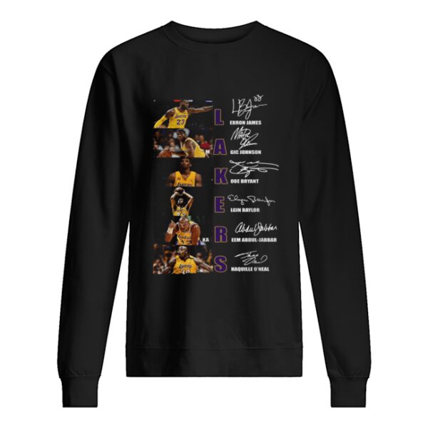 Los Angeles Lakers signature shirt