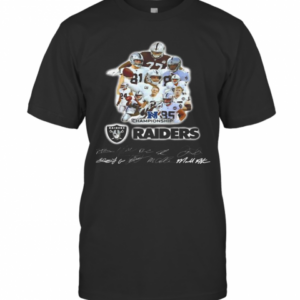 Los Angeles Raiders Champions Signatures T-Shirt
