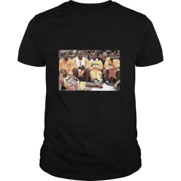 Los angeles lakers basketball team picture shirt