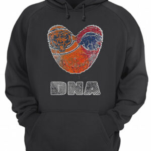 Love Chicago Bears Chicago Cubs it’s in my DNA shirt 2 Love Chicago Bears Chicago Cubs it's in my DNA shirt 3