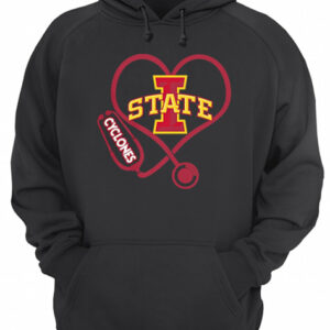 Love Iowa State Cyclones Stethoscope Heartbeat nurse shirt 2 Love Iowa State Cyclones Stethoscope Heartbeat nurse shirt 3