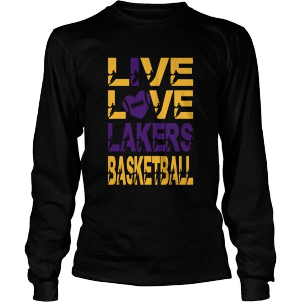 Love Love Lakers Basketball shirt