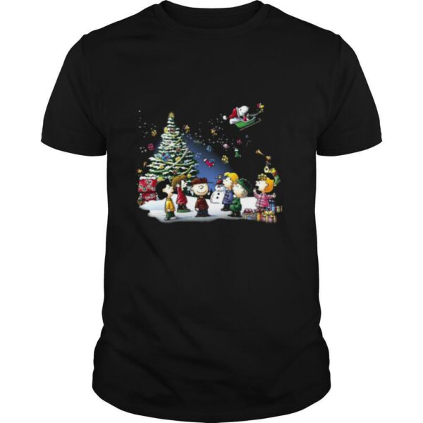 Lovely The Peanuts Light Merry Christmas shirt