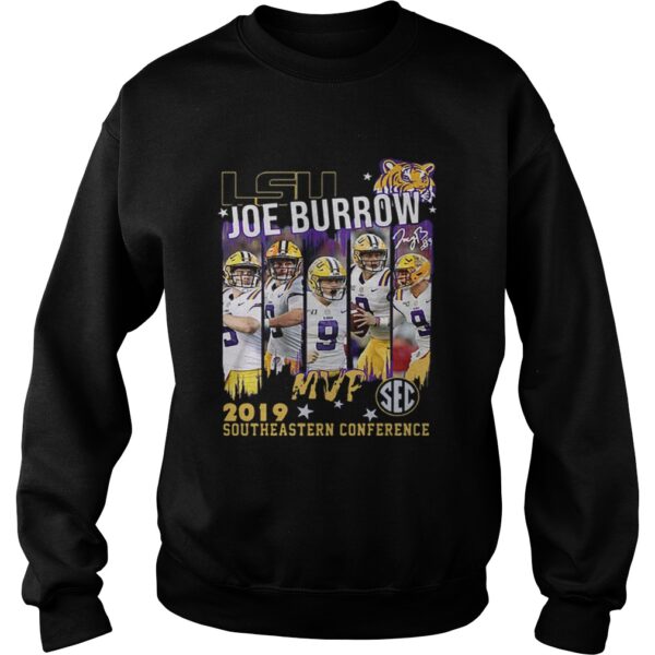 Lsu Joe Burrow MVp 2019 southeastern Conference shirt