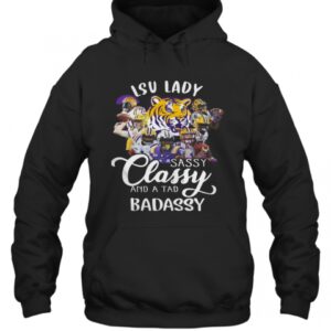 Lsu Tiger Lady Sassy Classy And A Tad Badassy T Shirt 3