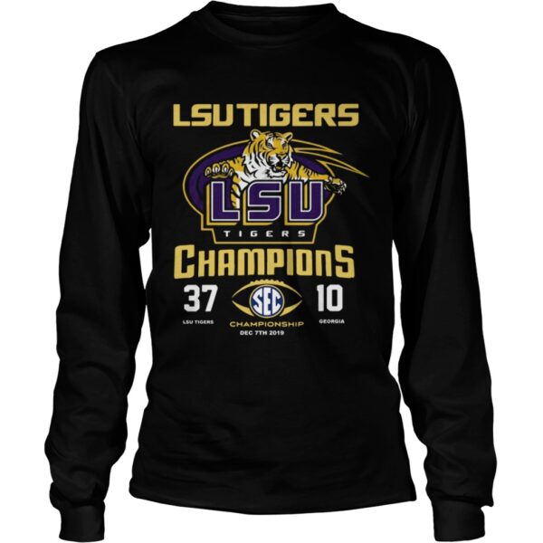 Lsu Tigers Champions 3710 Georgia Bulldogs shirt