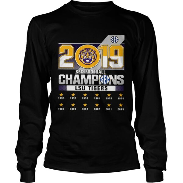 Lsu Tigers Sec football 2019 champions shirt