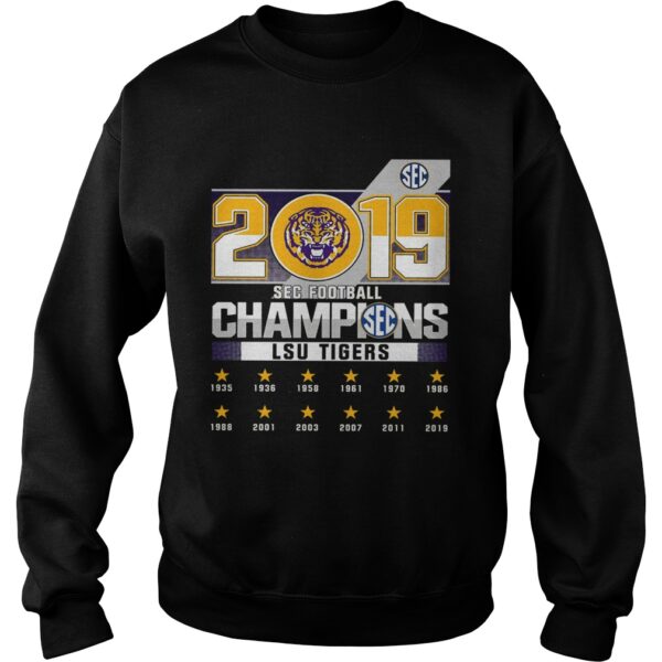 Lsu Tigers Sec football 2019 champions shirt