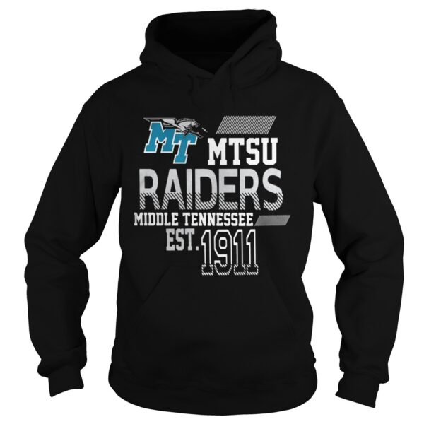 MTSU Raiders Middle Tennessee EST1911 shirt