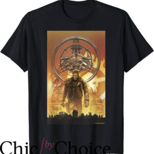 Mad Max T-Shirt Dystopian Skull Warrior Comic