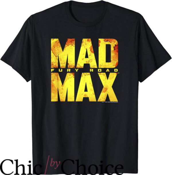 Mad Max T-Shirt Fury Road Stack Movie Logo