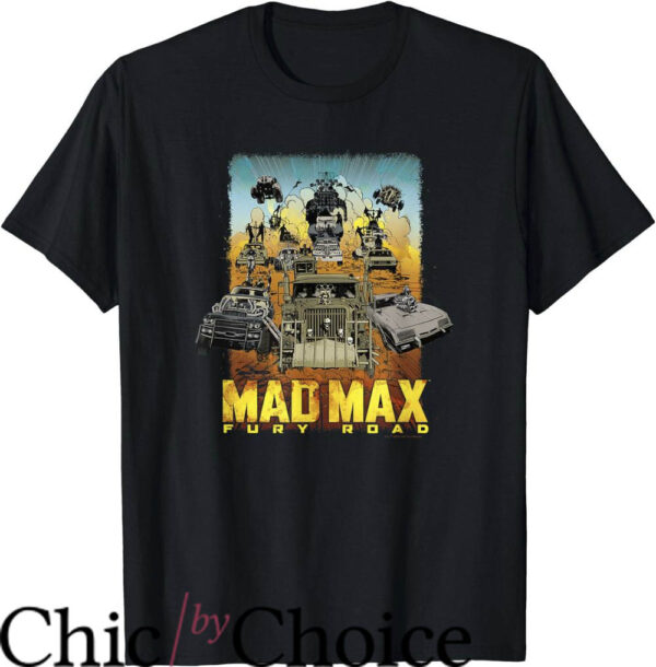 Mad Max T-Shirt Post-Apocalyptic Wasteland Comic