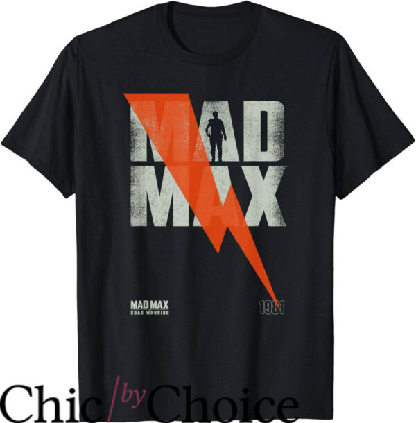 Mad Max T-Shirt The Road Warrior 1981 Lightning Poster