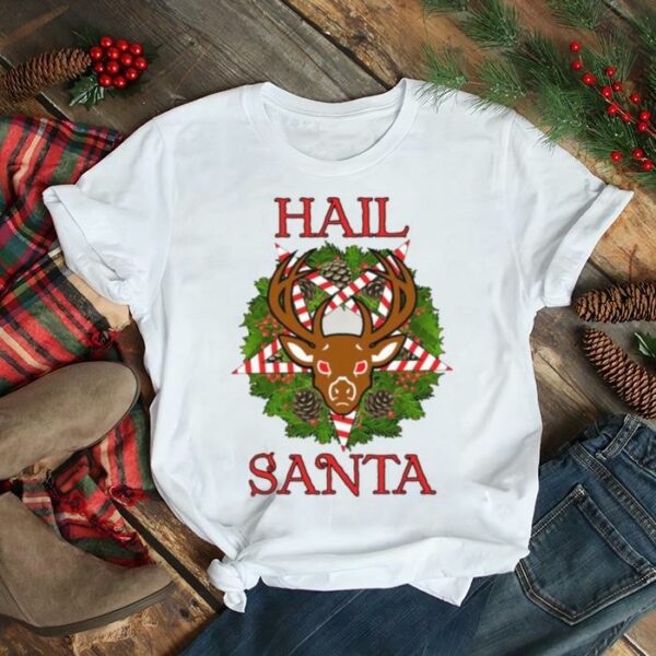 Mad Reindeer Design Santa Christmas shirt