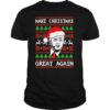 Make Christmas Great Again Pro Trump America Ugly Christmas shirt