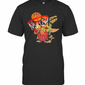 Mamba Forever Kobe Bryant Baby Yoda Playing Basketball T-Shirt