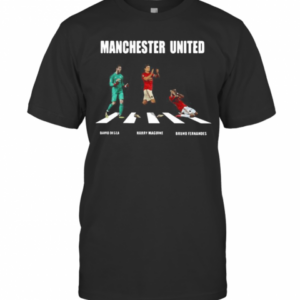 Manchester United Players Crossing The Line T-Shirt