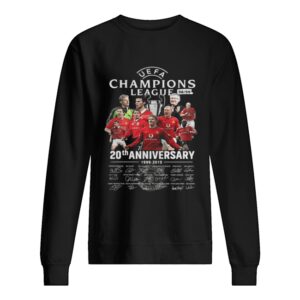 Manchester United UEFA Champions League 98 99 20th Anniversary Signatures shirt 1 Manchester United UEFA Champions League 98 99 20th Anniversary Signatures shirt 2