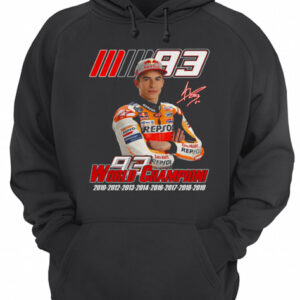 Marc Marquez MM93 world champion shirt 3