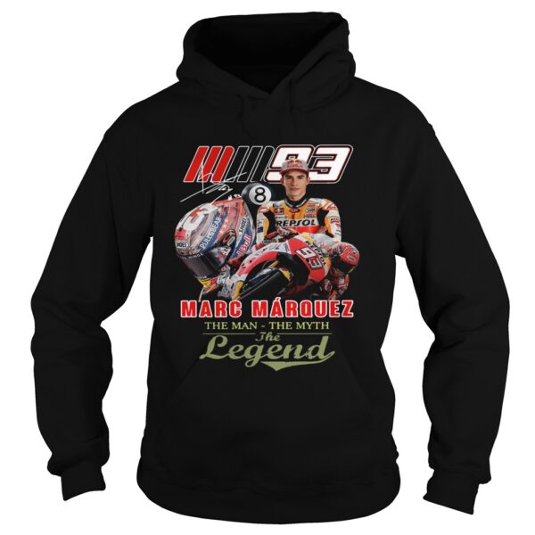 Marc Marquez The Man The Myth The Legend Signature shirt