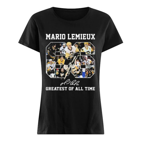 Mario Lemieux 66 greatest of all time signature shirt