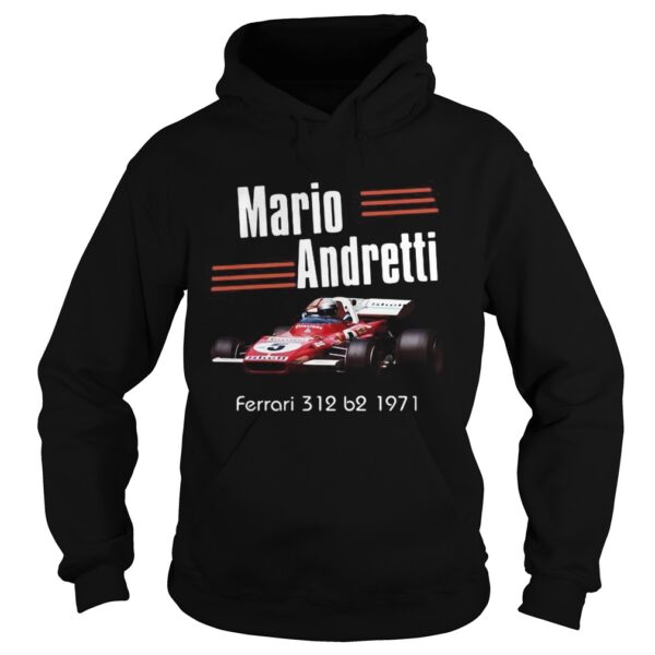 Mario andretti indianapolis 500 ferrari 312 b2 1971 line shirt