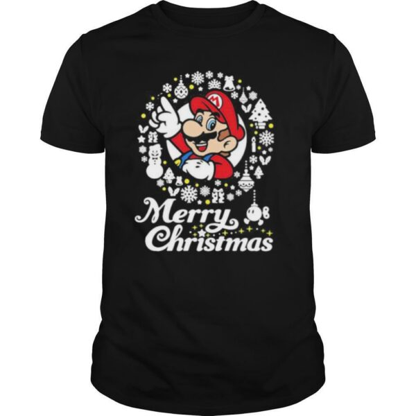 Mario ugly merry christmas shirt