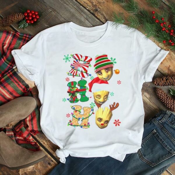 Marvel Guardians Groot Christmas Lights shirt