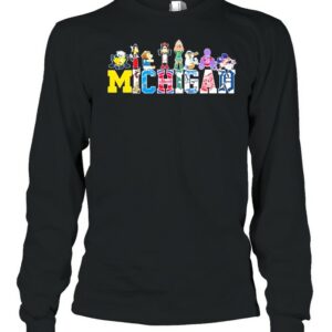 Mascot of michigan sport teams basketball 2021 shirt