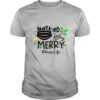 Mask Ed And Merry #Nurselife Christmas shirt